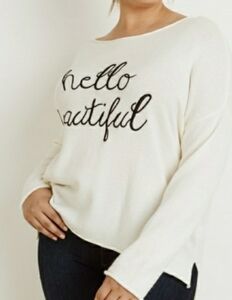 HELLO BEAUTIFUL Women's Sweater Plus Size 2X NWT